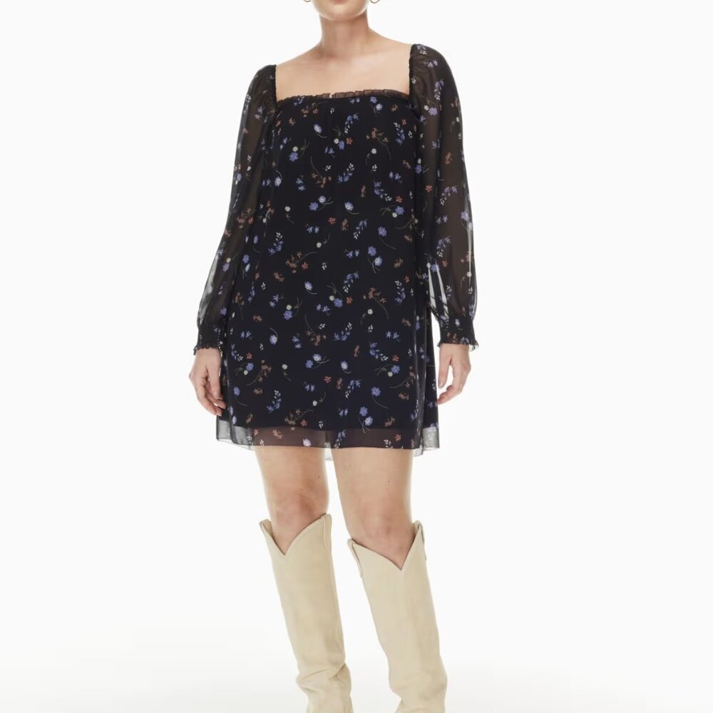 BNWT Aritzia Wilfred Alana Dress - Sping Medley Pink - size S